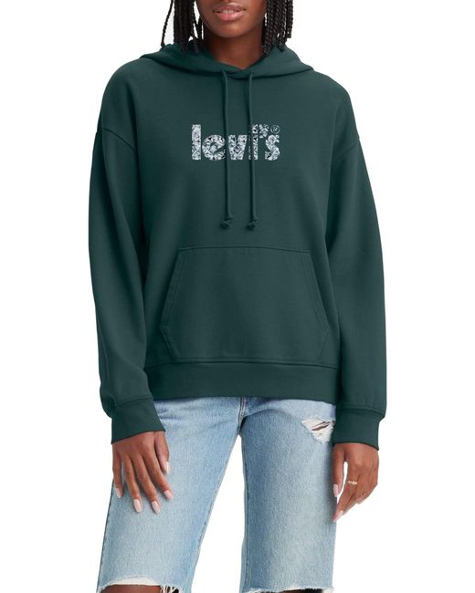 Levi's Green Graphic Standard Hoodie