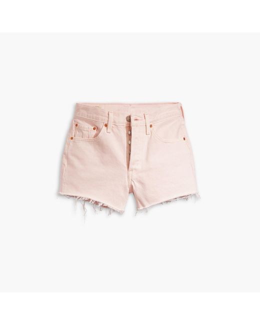 Levi's 501 Original Short Pink Voor