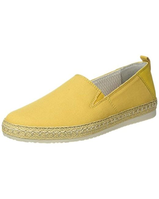 espadrille homme yellow