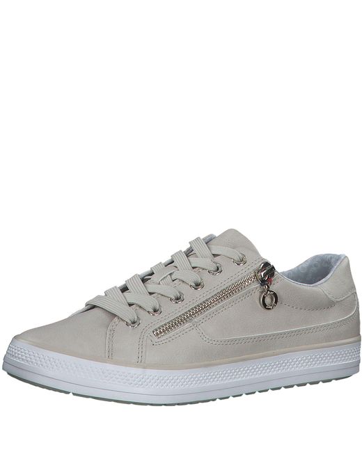 S.oliver Gray Schnürschuhe Moderne Sneaker Reißverschluss 5-23615-30
