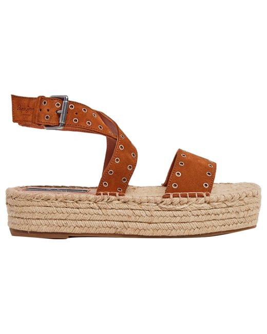 Pepe Jeans Brown Tracy Antique Sandal
