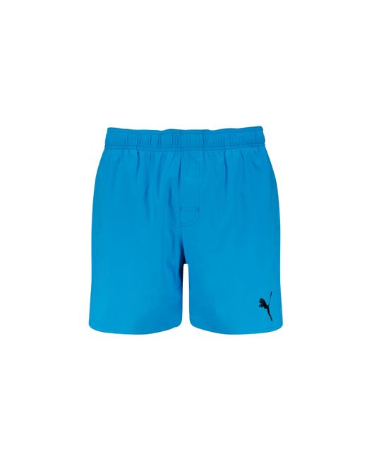 PUMA Swim Mid Shorts 1p in het Blue voor heren