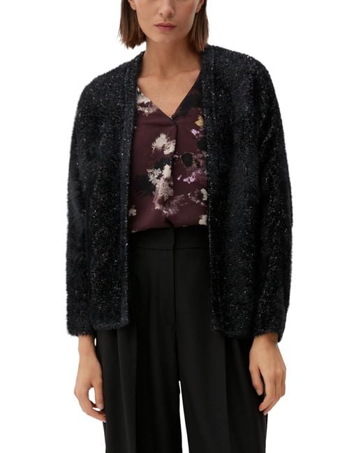 S.oliver Black Strickjacke in weicher Qualität