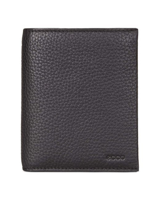 Ecco Leather Sune Classic Wallet in Black for Men - Lyst