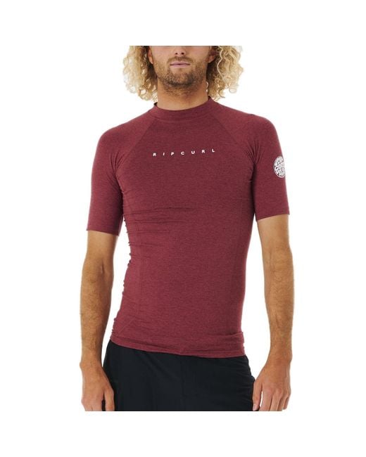 Rip Curl Red Maroon Marle for men