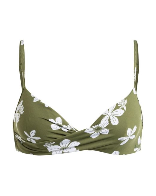 Roxy Green Wrap Bikini Top for - Wickel-Bikinioberteil - Frauen - S