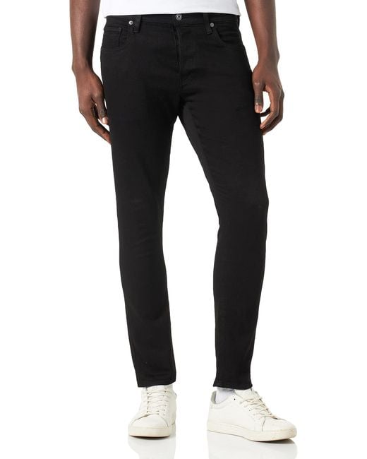 G-Star RAW 3301 Slim Z Jeans in het Black voor heren