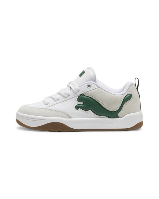 Sneakers Park Lifestyle 41 White Vine Vapor Gray Green di PUMA