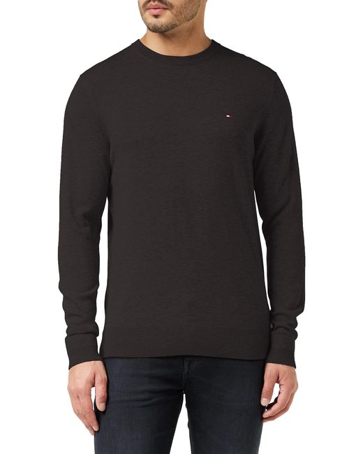 Core Cotton-silk Crew Neck Jumper 