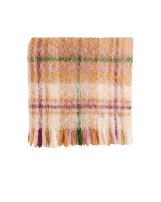 Ted Baker Pink Chellis-checked Woven Scarf