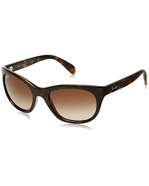 ray ban 4216 wrap brown sunglasses