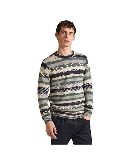 Pepe Jeans Gray New Niam Sweater S Green for men