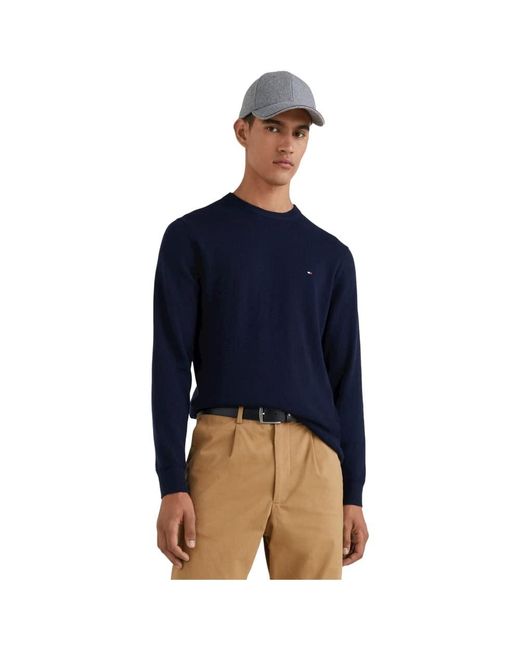 Pima Sweater 2XL Tommy Hilfiger pour homme en coloris Blue
