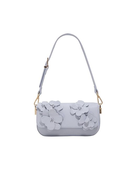 ALDO Gray Daisybouquet Crossbody-handbags