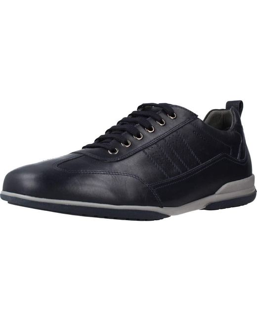 Geox Casual Shoes U Timothy Blue 9 Uk for men