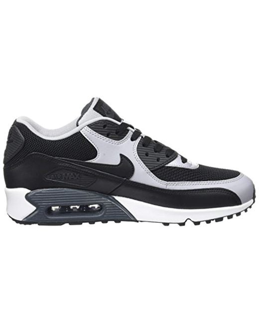 Men's Gray Air Max 90 Essential Low top Sneakers Men's Gray Air Max 90 Essential Low top Sneakers
