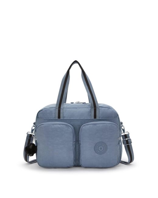 Kipling Blue Defea Weekender Duffle Bag Extra Large