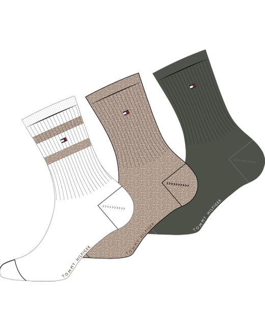 Sport Calcetines de tripulación Tommy Hilfiger de color Multicolor
