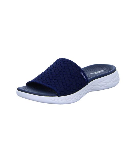 Skechers Blue Go 600-stellar Open Toe Sandals