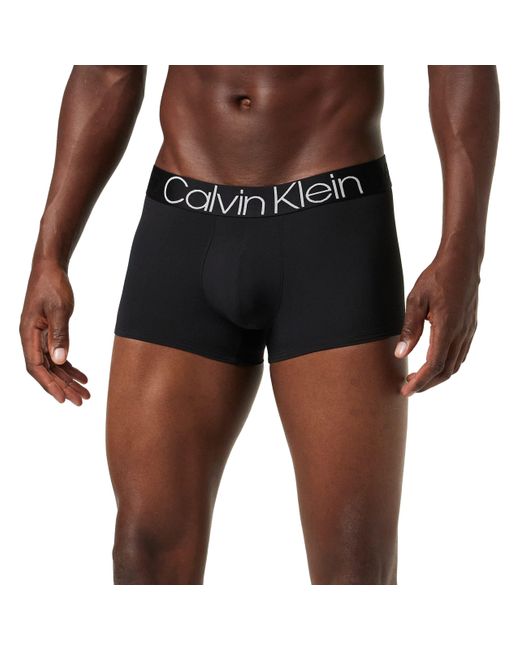 Calvin Klein Unterhose mit niedriger Leibhöhe Badehose in Black für Herren