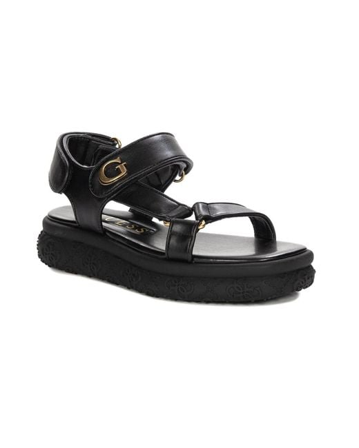 Guess FLJLANELE03-BLACK Sandal