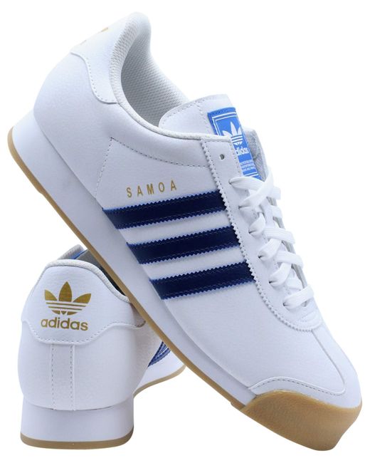 adidas Leder Samoa -Sneaker, in Weiß für Herren | Lyst DE