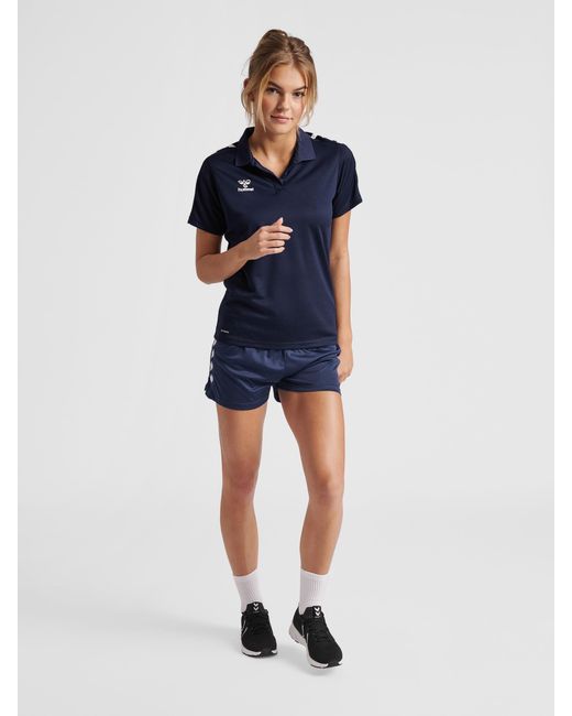 Hummel Blue Polo Hmlcore Multisport Größe M