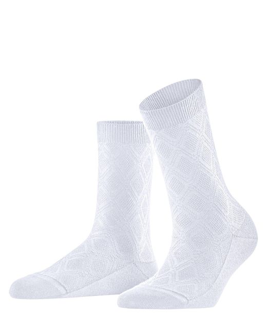 Falke White Socken New Prep W SO Baumwolle gemustert 1 Paar