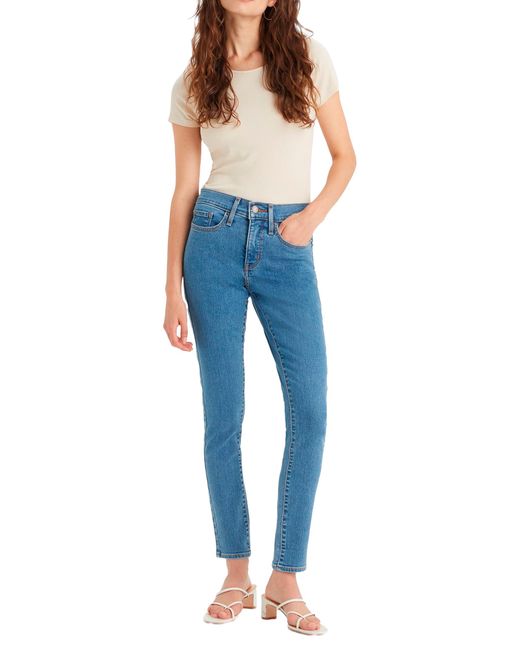 Levi's Blue 311 Shaping Skinny Jeans