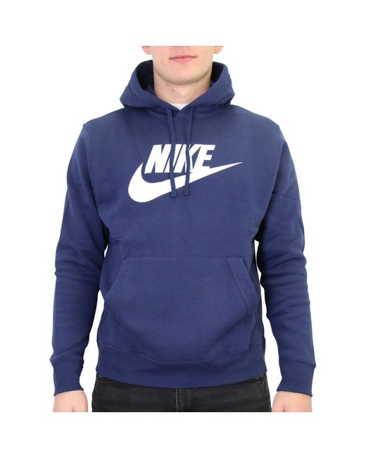 Nike Sportswear Club Fleece Kapuzenpullover in Blau für Herren - Sparen Sie  11% - Lyst