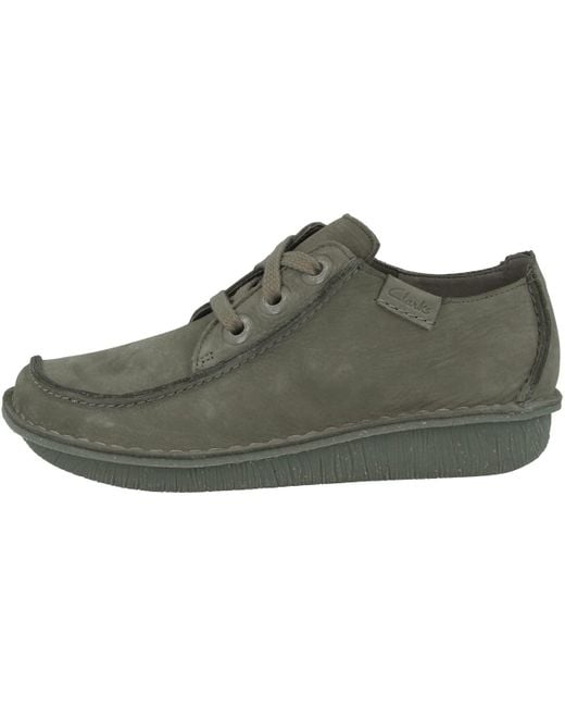 Clarks Green Funny Dream Lace-up Shoes