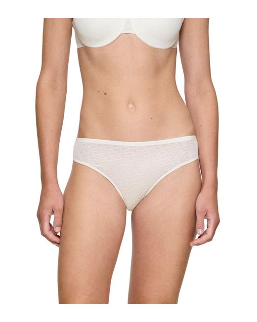 Triumph Signature Sheer Tai Ex Ecru White