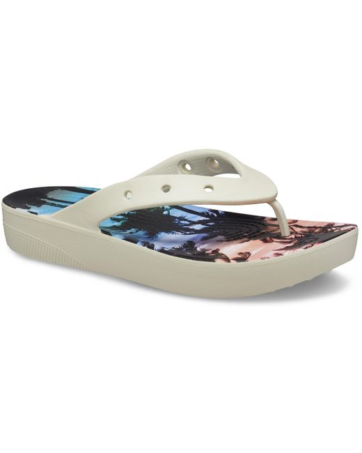 Classic Platform Flip W di CROCSTM in Black