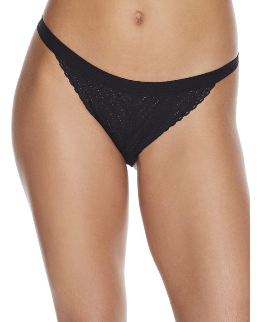 DKNY Womens Softest Lace Bikini Style Underwear in Black Lyst
