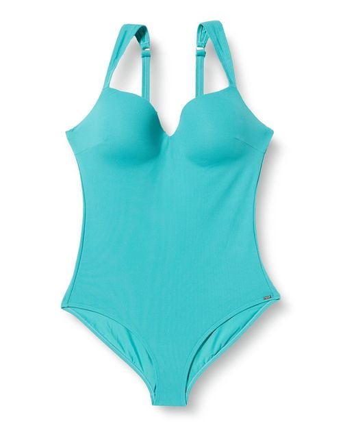 Triumph Blue Summer Glow Owp Sd One Piece Swimsuit
