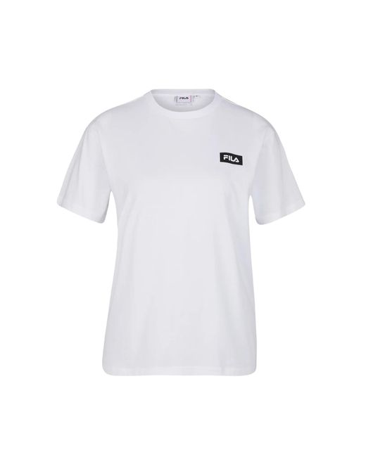 Maglietta Biga T-Shirt di Fila in White