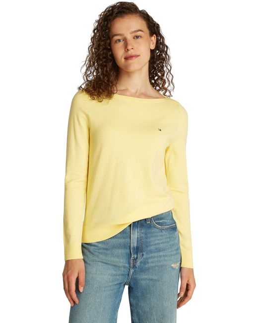 Jersey de Punto para Mujer Tommy Hilfiger de color Orange