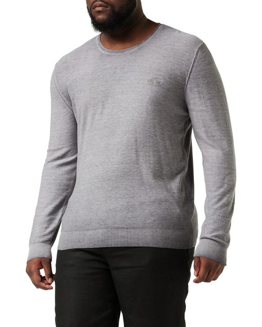 Replay Gray Uk2656 Pullover Sweater for men