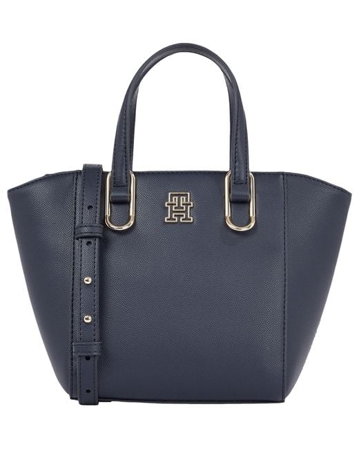 Tommy Hilfiger Th Tijdloze Med Lady Tote in het Blue