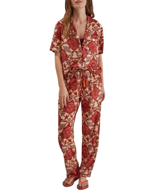 Women'secret Pyjama Voor in het Red