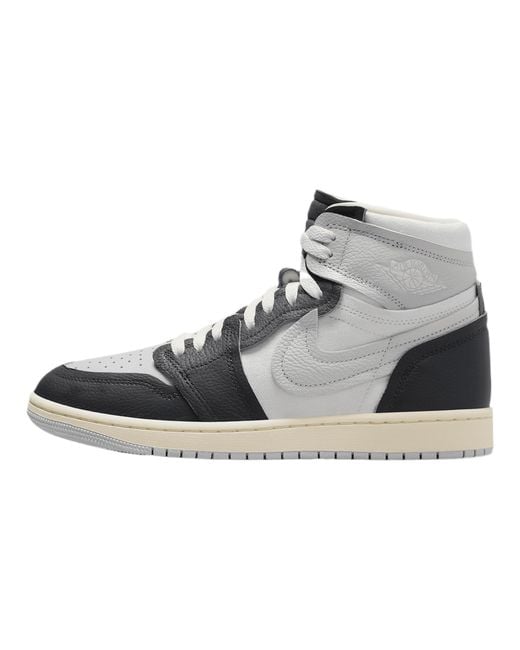Nike Black Air Jordan 1 Mid Shoes