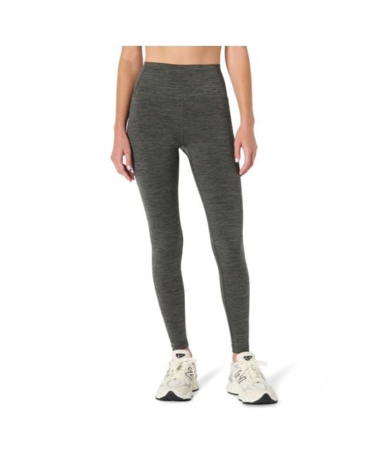 Amazon Essentials Gray FormFlex melierte Leggings mit hohem Bund in voller Länge