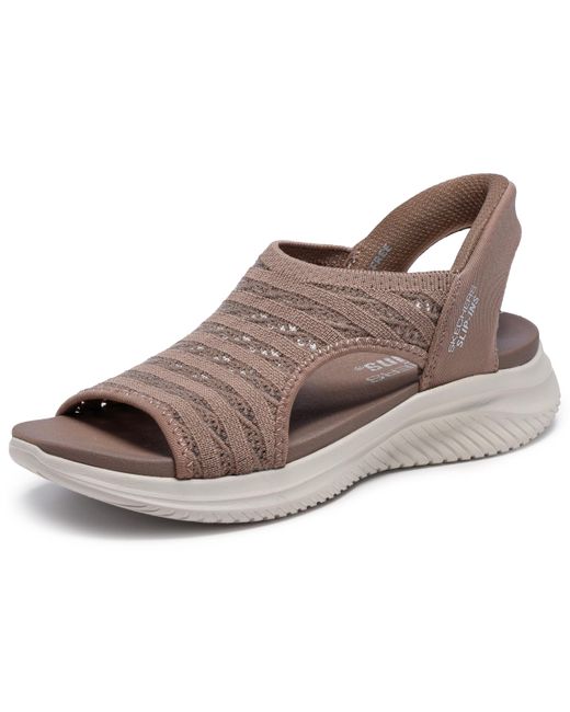 Skechers Ultra Flex 3.0 Sandalen in het Brown