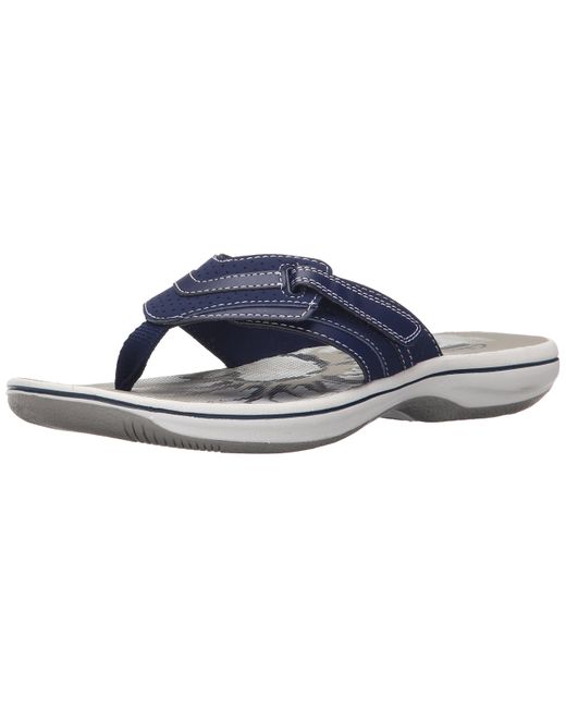 Clarks Brinkley Reef Boxed (taupe Synthetic) Sandals | Lyst UK