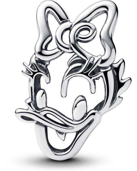 Pandora Metallic Silber Charm Disney Daisy Duck 793910C00
