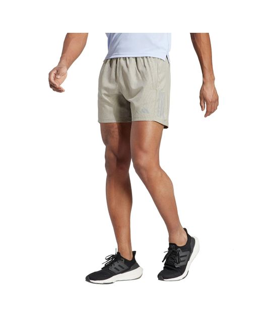 Adidas Gray Otr Heather Sh Shorts for men