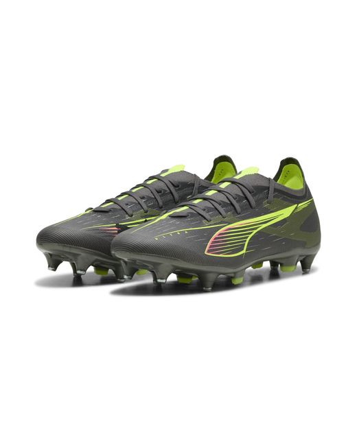 Ultra 5 Match Mxsg Soccer Shoe di PUMA in Green