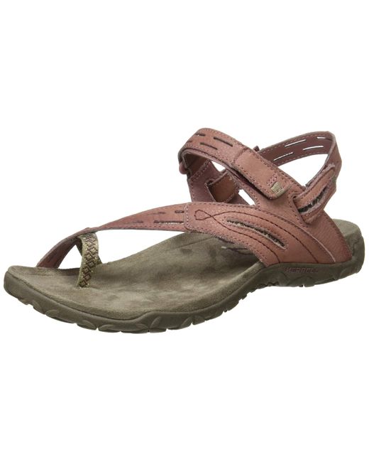 Merrell Pink Terran Convert Ii Heels Sandals