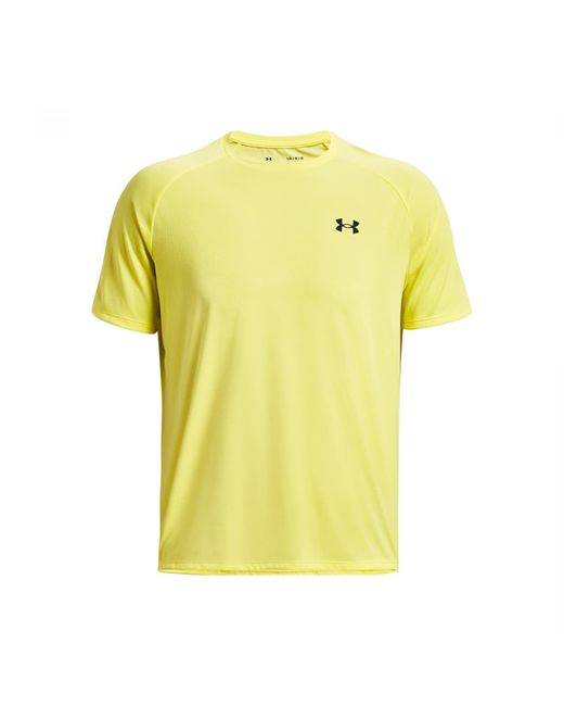 Under Armour Yellow Ua Techtm 2.0 Short Sleeve T-shirt for men