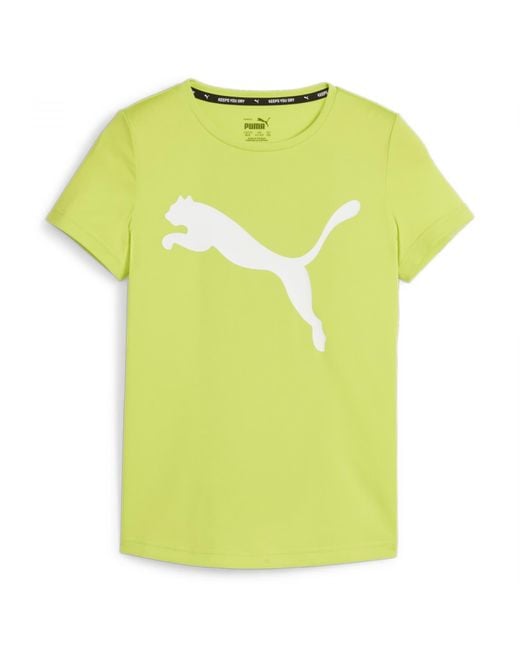 Active tee G Camiseta PUMA de hombre de color Yellow